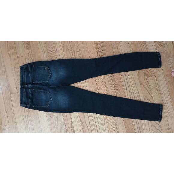 Indigo Rein Women's Button Fly Dark Wash Jeans Size 3 Pockets Stretch - Picture 6 of 13